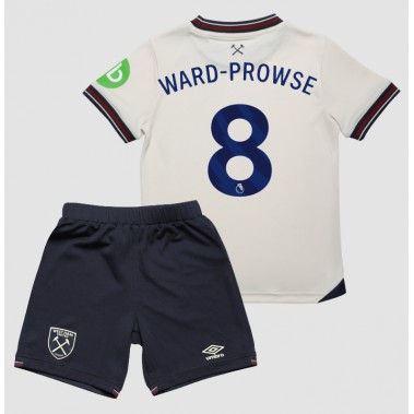 West Ham United James Ward-Prowse #8 Koszulka Wyjazdowa dzieci 2025-26 Krótki Rękaw (+ krótkie spodenki) West Ham United James Ward-Prowse #8 Koszulka Wyjazdowa dzieci 2025-26 Krótki Rękaw (+ krótkie spodenki)