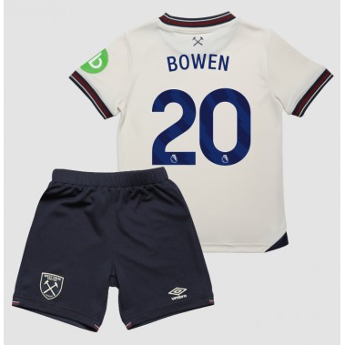 West Ham United Jarrod Bowen #20 Koszulka Wyjazdowa dzieci 2025-26 Krótki Rękaw (+ krótkie spodenki) West Ham United Jarrod Bowen #20 Koszulka Wyjazdowa dzieci 2025-26 Krótki Rękaw (+ krótkie spodenki)