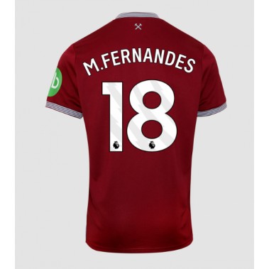 West Ham United Mateus Fernandes #18 Koszulka Podstawowa 2025-26 Krótki Rękaw West Ham United Mateus Fernandes #18 Koszulka Podstawowa 2025-26 Krótki Rękaw