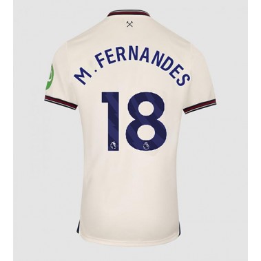 West Ham United Mateus Fernandes #18 Koszulka Wyjazdowa 2025-26 Krótki Rękaw West Ham United Mateus Fernandes #18 Koszulka Wyjazdowa 2025-26 Krótki Rękaw