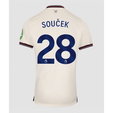 West Ham United Tomas Soucek #28 Koszulka Wyjazdowa 2025-26 Krótki Rękaw West Ham United Tomas Soucek #28 Koszulka Wyjazdowa 2025-26 Krótki Rękaw