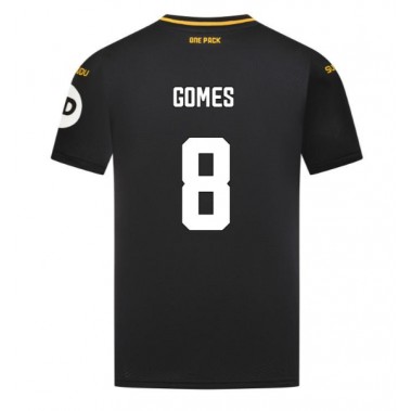 Wolves Joao Gomes #8 Koszulka Wyjazdowa 2024-25 Krótki Rękaw