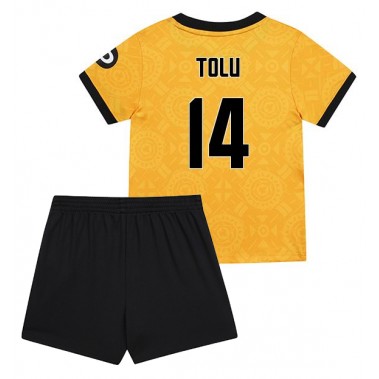 Wolves Tolu Arokodare #14 Koszulka Podstawowa dzieci 2025-26 Krótki Rękaw (+ krótkie spodenki) Wolves Tolu Arokodare #14 Koszulka Podstawowa dzieci 2025-26 Krótki Rękaw (+ krótkie spodenki)