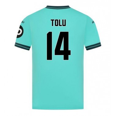 Wolves Tolu Arokodare #14 Koszulka Wyjazdowa 2025-26 Krótki Rękaw