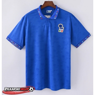 Włochy 1994 Koszulka Retro Podstawowa Krótki Rękaw