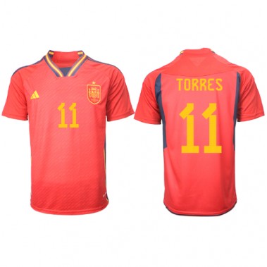Španjolska Ferran Torres #11 Koszulka Podstawowa MŚ 2022 Krótki Rękaw