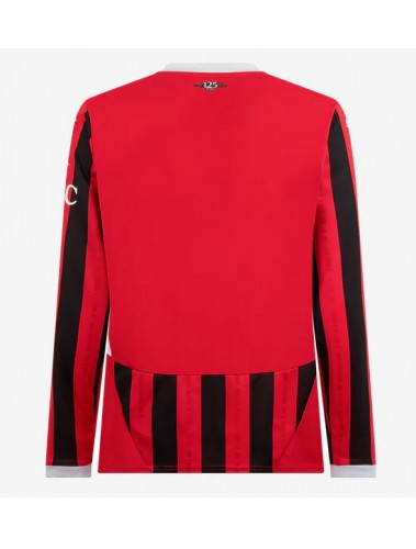 AC Milan Koszulka Podstawowa 2024-25 Długi Rękaw AC Milan Koszulka Podstawowa 2024-25 Długi Rękaw