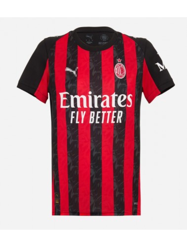 AC Milan Luka Modric #14 Koszulka Podstawowa damskie 2025-26 Krótki Rękaw AC Milan Luka Modric #14 Koszulka Podstawowa damskie 2025-26 Krótki Rękaw