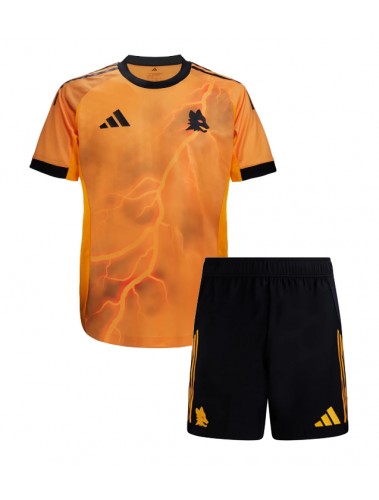 AS Roma Evan Ferguson #11 Koszulka Wyjazdowa dzieci 2025-26 Krótki Rękaw (+ krótkie spodenki) AS Roma Evan Ferguson #11 Koszulka Wyjazdowa dzieci 2025-26 Krótki Rękaw (+ krótkie spodenki)