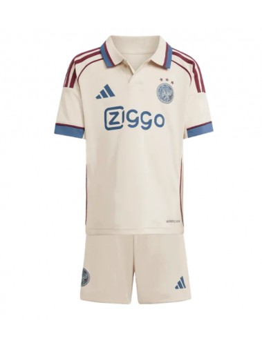 Ajax Oscar Gloukh #10 Koszulka Trzecia dzieci 2025-26 Krótki Rękaw (+ krótkie spodenki) Ajax Oscar Gloukh #10 Koszulka Trzecia dzieci 2025-26 Krótki Rękaw (+ krótkie spodenki)