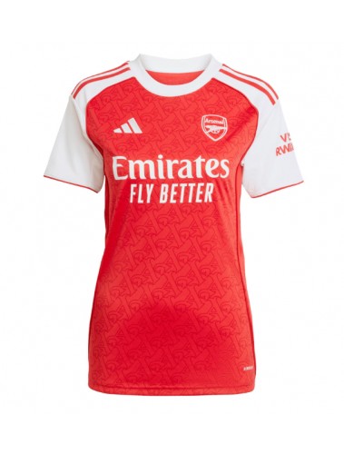 Arsenal Martin Odegaard #8 Koszulka Podstawowa damskie 2025-26 Krótki Rękaw Arsenal Martin Odegaard #8 Koszulka Podstawowa damskie 2025-26 Krótki Rękaw