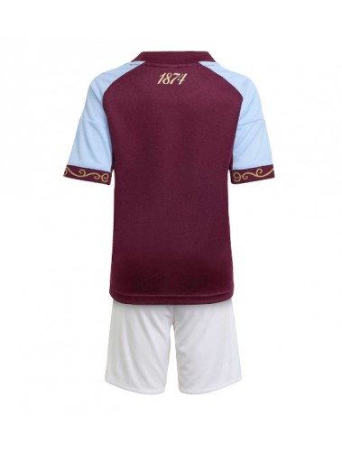 Aston Villa Koszulka Podstawowa dzieci 2025-26 Krótki Rękaw (+ krótkie spodenki) Aston Villa Koszulka Podstawowa dzieci 2025-26 Krótki Rękaw (+ krótkie spodenki)