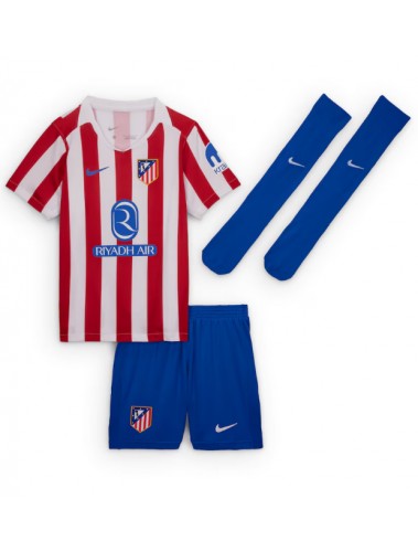 Atletico Madrid Pablo Barrios #8 Koszulka Podstawowa dzieci 2025-26 Krótki Rękaw (+ krótkie spodenki) Atletico Madrid Pablo Barrios #8 Koszulka Podstawowa dzieci 2025-26 Krótki Rękaw (+ krótkie spodenki)