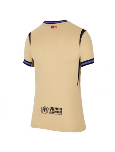 Barcelona Koszulka Wyjazdowa damskie 2025-26 Krótki Rękaw Barcelona Koszulka Wyjazdowa damskie 2025-26 Krótki Rękaw