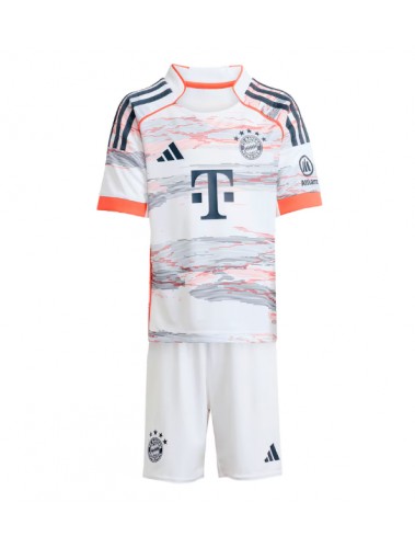 Bayern Munich Aleksandar Pavlovic #45 Koszulka Wyjazdowa dzieci 2025-26 Krótki Rękaw (+ krótkie spodenki) Bayern Munich Aleksandar Pavlovic #45 Koszulka Wyjazdowa dzieci 2025-26 Krótki Rękaw (+ krótkie spodenki)