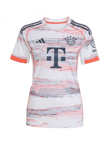 Bayern Munich Luis Diaz #14 Koszulka Wyjazdowa damskie 2025-26 Krótki Rękaw Bayern Munich Luis Diaz #14 Koszulka Wyjazdowa damskie 2025-26 Krótki Rękaw