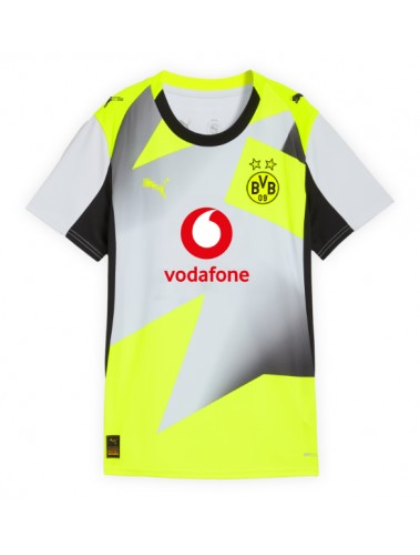 Borussia Dortmund Yan Couto #2 Koszulka Wyjazdowa damskie 2025-26 Krótki Rękaw Borussia Dortmund Yan Couto #2 Koszulka Wyjazdowa damskie 2025-26 Krótki Rękaw