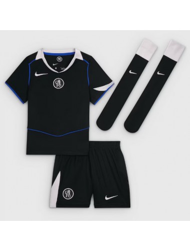 Chelsea Dario Essugo #14 Koszulka Trzecia dzieci 2025-26 Krótki Rękaw (+ krótkie spodenki)