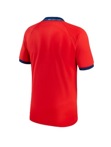 Engleska Koszulka Wyjazdowa MŚ 2022 Krótki Rękaw
