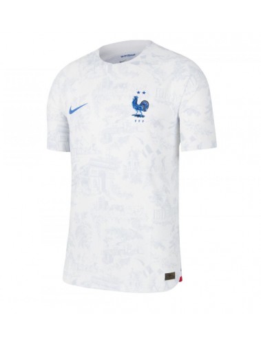Francuska Antoine Griezmann #7 Koszulka Wyjazdowa MŚ 2022 Krótki Rękaw