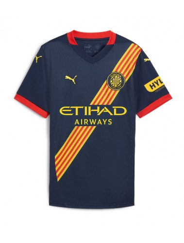Girona Donny van de Beek #6 Koszulka Wyjazdowa 2024-25 Krótki Rękaw Girona Donny van de Beek #6 Koszulka Wyjazdowa 2024-25 Krótki Rękaw