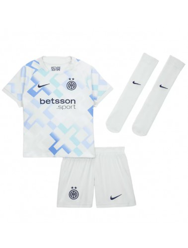 Inter Milan Federico Dimarco #32 Koszulka Wyjazdowa dzieci 2025-26 Krótki Rękaw (+ krótkie spodenki) Inter Milan Federico Dimarco #32 Koszulka Wyjazdowa dzieci 2025-26 Krótki Rękaw (+ krótkie spodenki)