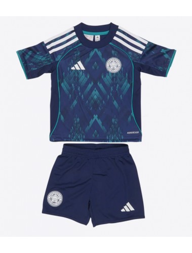 Leicester City Boubakary Soumare #24 Koszulka Wyjazdowa dzieci 2025-26 Krótki Rękaw (+ krótkie spodenki)