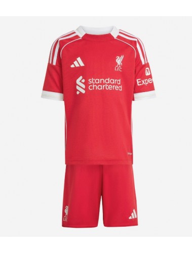 Liverpool Florian Wirtz #7 Koszulka Podstawowa dzieci 2025-26 Krótki Rękaw (+ krótkie spodenki) Liverpool Florian Wirtz #7 Koszulka Podstawowa dzieci 2025-26 Krótki Rękaw (+ krótkie spodenki)