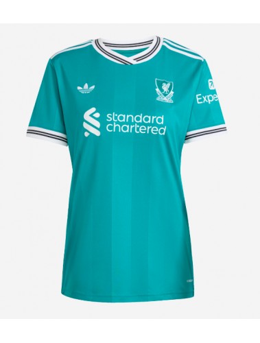 Liverpool Virgil van Dijk #4 Koszulka Trzecia damskie 2025-26 Krótki Rękaw Liverpool Virgil van Dijk #4 Koszulka Trzecia damskie 2025-26 Krótki Rękaw