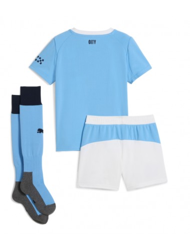 Manchester City Koszulka Podstawowa dzieci 2025-26 Krótki Rękaw (+ krótkie spodenki) Manchester City Koszulka Podstawowa dzieci 2025-26 Krótki Rękaw (+ krótkie spodenki)