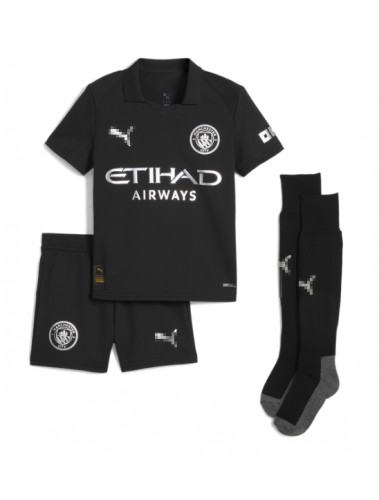 Manchester City Nathan Ake #6 Koszulka Wyjazdowa dzieci 2025-26 Krótki Rękaw (+ krótkie spodenki) Manchester City Nathan Ake #6 Koszulka Wyjazdowa dzieci 2025-26 Krótki Rękaw (+ krótkie spodenki)