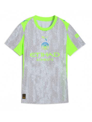 Manchester City Nico Gonzalez #14 Koszulka Trzecia damskie 2025-26 Krótki Rękaw Manchester City Nico Gonzalez #14 Koszulka Trzecia damskie 2025-26 Krótki Rękaw
