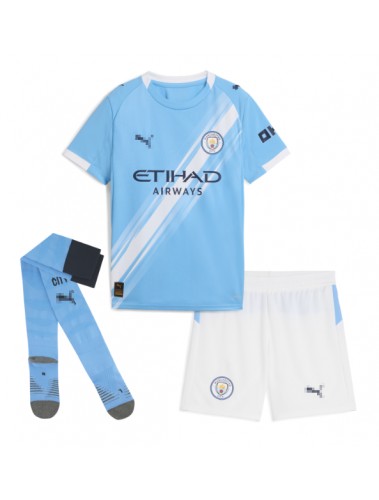 Manchester City Omar Marmoush #7 Koszulka Podstawowa dzieci 2025-26 Krótki Rękaw (+ krótkie spodenki) Manchester City Omar Marmoush #7 Koszulka Podstawowa dzieci 2025-26 Krótki Rękaw (+ krótkie spodenki)