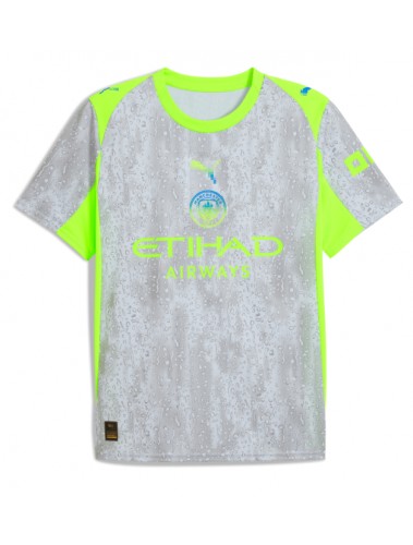 Manchester City Omar Marmoush #7 Koszulka Trzecia 2025-26 Krótki Rękaw Manchester City Omar Marmoush #7 Koszulka Trzecia 2025-26 Krótki Rękaw