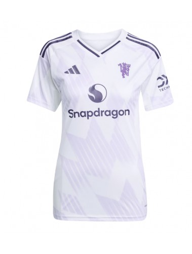Manchester United Benjamin Sesko #30 Koszulka Wyjazdowa damskie 2025-26 Krótki Rękaw Manchester United Benjamin Sesko #30 Koszulka Wyjazdowa damskie 2025-26 Krótki Rękaw