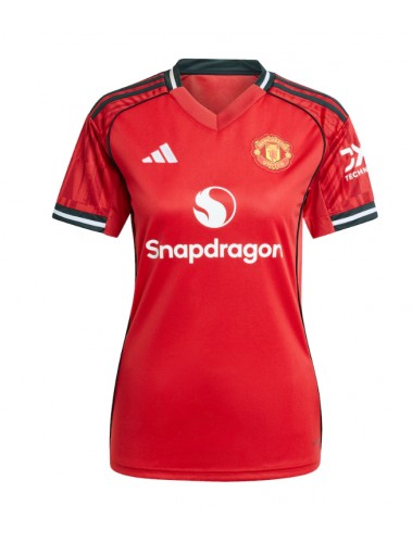 Manchester United Joshua Zirkzee #11 Koszulka Podstawowa damskie 2025-26 Krótki Rękaw Manchester United Joshua Zirkzee #11 Koszulka Podstawowa damskie 2025-26 Krótki Rękaw