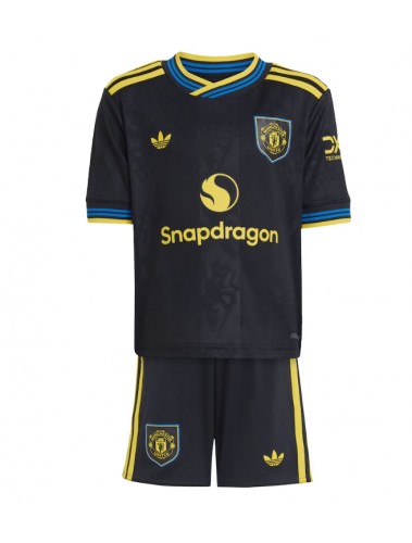 Manchester United Lisandro Martinez #6 Koszulka Trzecia dzieci 2025-26 Krótki Rękaw (+ krótkie spodenki) Manchester United Lisandro Martinez #6 Koszulka Trzecia dzieci 2025-26 Krótki Rękaw (+ krótkie spodenki)