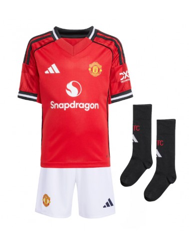 Manchester United Rasmus Hojlund #9 Koszulka Podstawowa dzieci 2025-26 Krótki Rękaw (+ krótkie spodenki) Manchester United Rasmus Hojlund #9 Koszulka Podstawowa dzieci 2025-26 Krótki Rękaw (+ krótkie spodenki)
