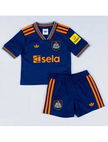 Newcastle United Harvey Barnes #11 Koszulka Trzecia dzieci 2025-26 Krótki Rękaw (+ krótkie spodenki)