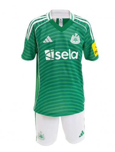Newcastle United Harvey Barnes #11 Koszulka Wyjazdowa dzieci 2025-26 Krótki Rękaw (+ krótkie spodenki)