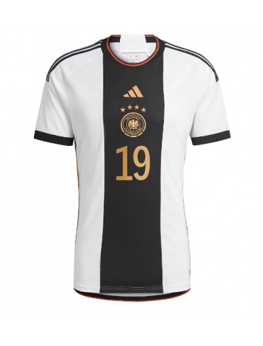 Njemačka Leroy Sane #19 Koszulka Podstawowa MŚ 2022 Krótki Rękaw