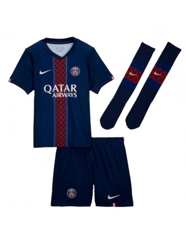 Paris Saint-Germain Lucas Beraldo #4 Koszulka Podstawowa dzieci 2025-26 Krótki Rękaw (+ krótkie spodenki) Paris Saint-Germain Lucas Beraldo #4 Koszulka Podstawowa dzieci 2025-26 Krótki Rękaw (+ krótkie spodenki)