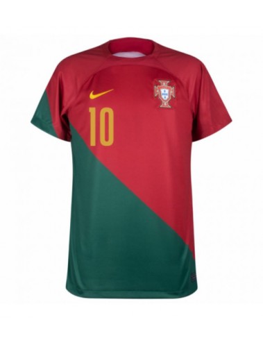 Portugal Bernardo Silva #10 Koszulka Podstawowa MŚ 2022 Krótki Rękaw