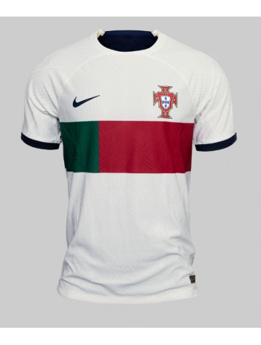 Portugal Diogo Dalot #2 Koszulka Wyjazdowa MŚ 2022 Krótki Rękaw