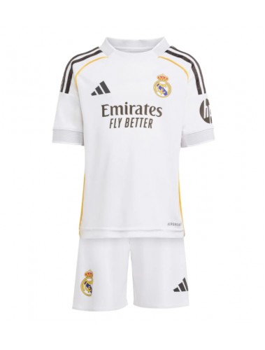 Real Madrid Jude Bellingham #5 Koszulka Podstawowa dzieci 2025-26 Krótki Rękaw (+ krótkie spodenki) Real Madrid Jude Bellingham #5 Koszulka Podstawowa dzieci 2025-26 Krótki Rękaw (+ krótkie spodenki)