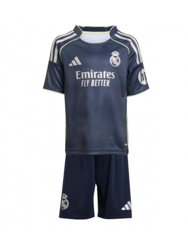 Real Madrid Jude Bellingham #5 Koszulka Wyjazdowa dzieci 2025-26 Krótki Rękaw (+ krótkie spodenki) Real Madrid Jude Bellingham #5 Koszulka Wyjazdowa dzieci 2025-26 Krótki Rękaw (+ krótkie spodenki)