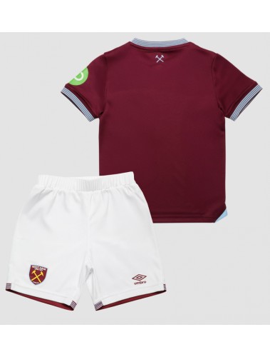 West Ham United Koszulka Podstawowa dzieci 2025-26 Krótki Rękaw (+ krótkie spodenki) West Ham United Koszulka Podstawowa dzieci 2025-26 Krótki Rękaw (+ krótkie spodenki)