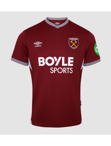 West Ham United Max Kilman #3 Koszulka Podstawowa 2025-26 Krótki Rękaw West Ham United Max Kilman #3 Koszulka Podstawowa 2025-26 Krótki Rękaw