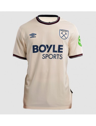 West Ham United Max Kilman #3 Koszulka Wyjazdowa 2025-26 Krótki Rękaw West Ham United Max Kilman #3 Koszulka Wyjazdowa 2025-26 Krótki Rękaw