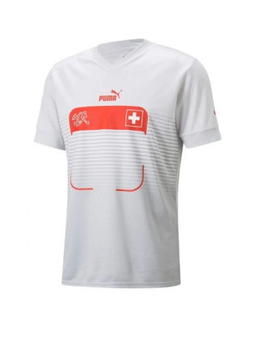 Švicarska Xherdan Shaqiri #23 Koszulka Wyjazdowa MŚ 2022 Krótki Rękaw